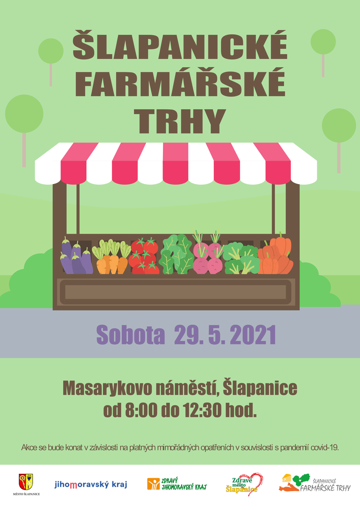 Farmářské trhy - plakát